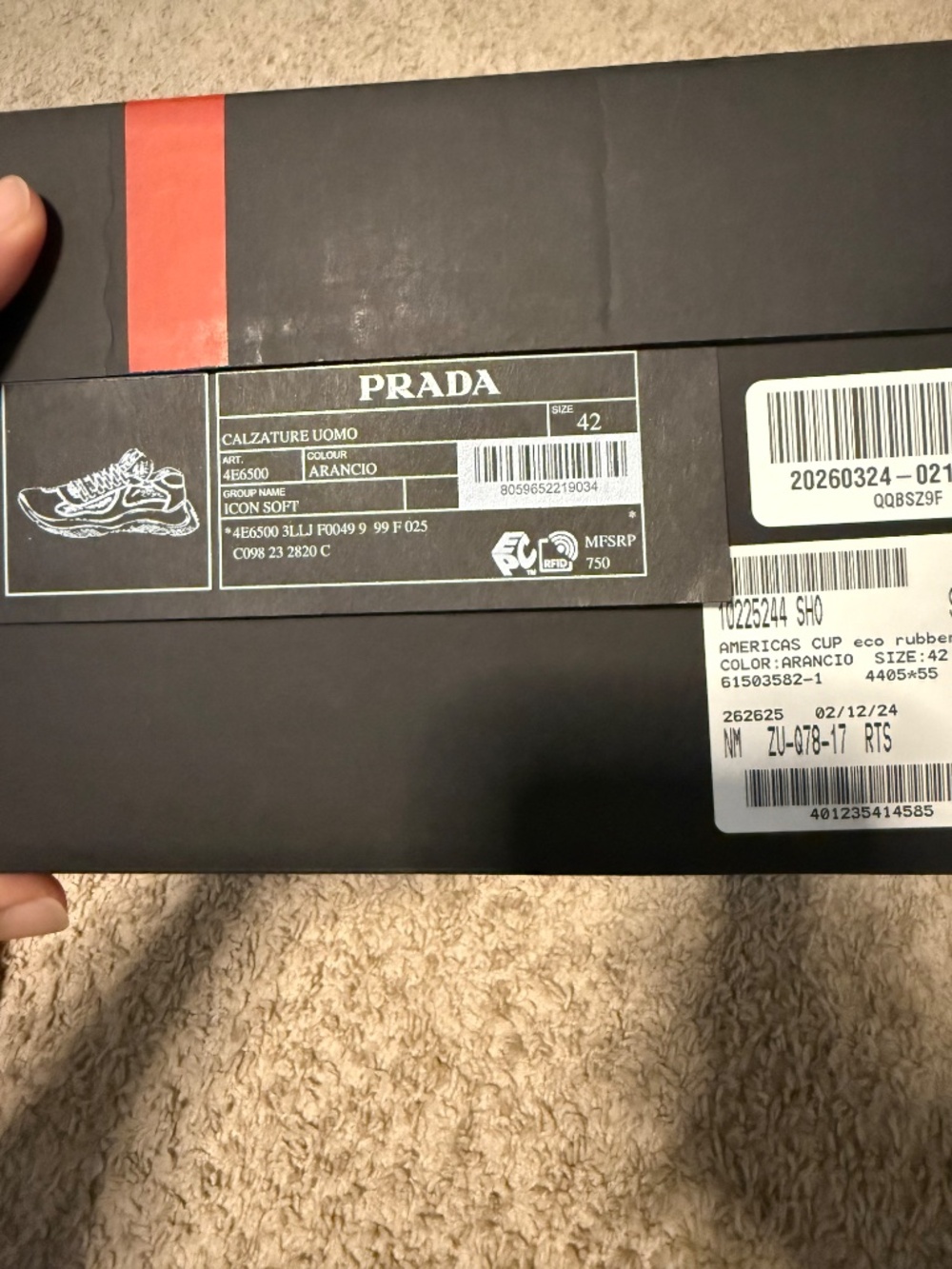 Prada America’s Cup Soft Rubber - Picture 8 of 8